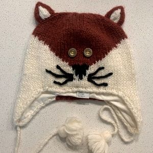 Fox Hat, Wool Blend